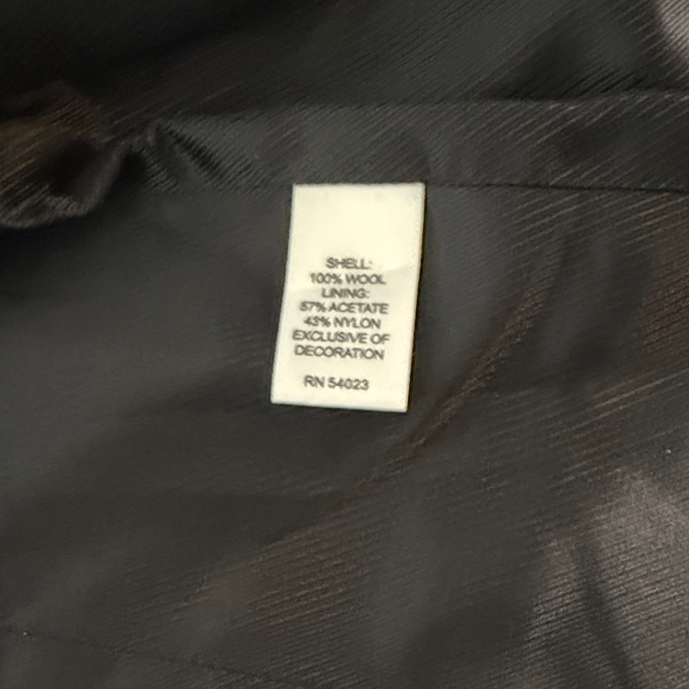 Banana Republic Black and Tan Houndstooth Blazer Medium - Picture 7 of 8